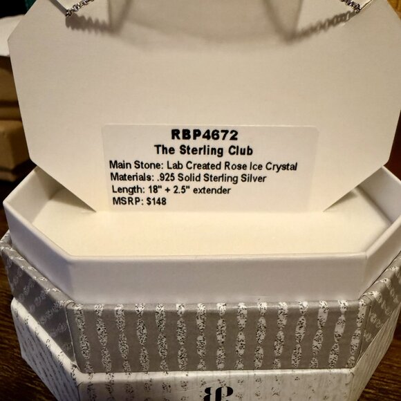 Bomb Party Necklace RBP 4672 The Sterling Club - Picture 2 of 3